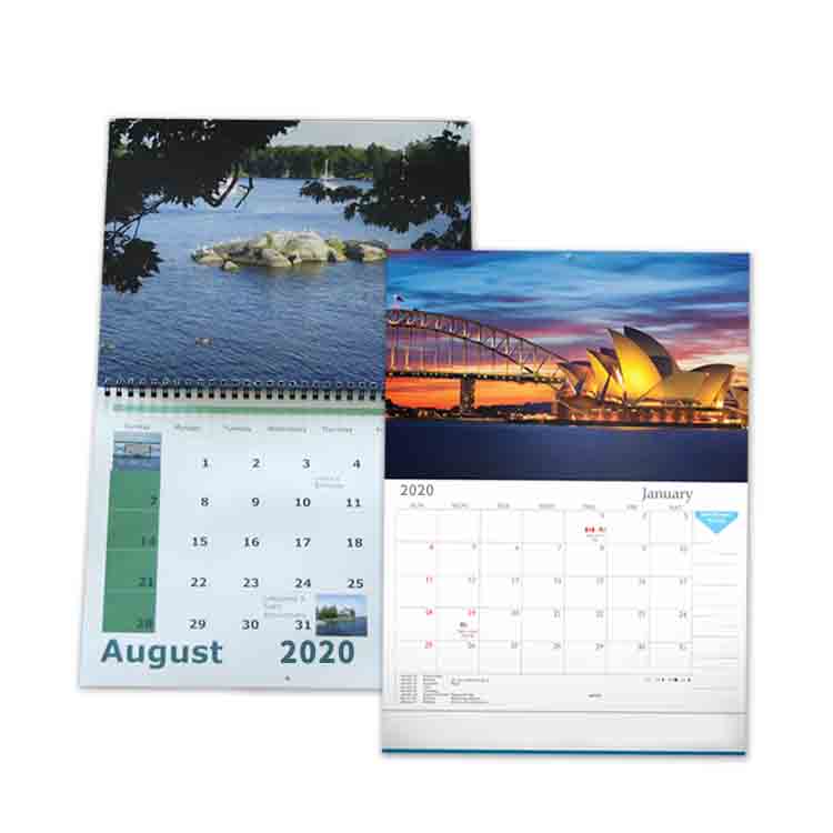 Spiral Binding Wall Calendar